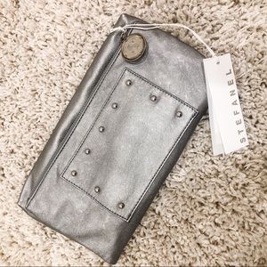 Stefanel Silver Clutch